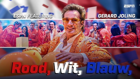 ESPN ESPN featuring Gerard Joling – Rood, Wit, Blauw.