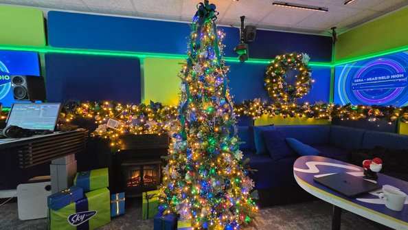 sky radio Kerststudio Sky Radio