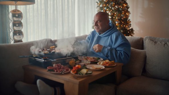 ALDI Vier de hele maand Kerst