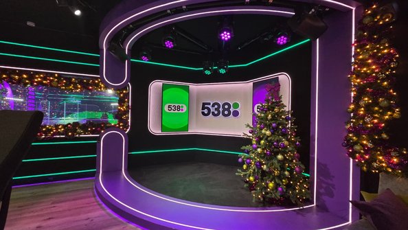 undefined Kerststudio Radio 538